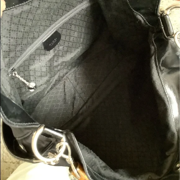 GUCCI nylon BAMBOO handle bag 🎋 - Picture 14 of 15